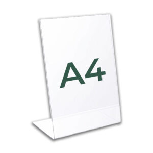Display Metacrilato A4 Vacío