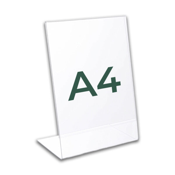 Display Metacrilato A4 Vacío