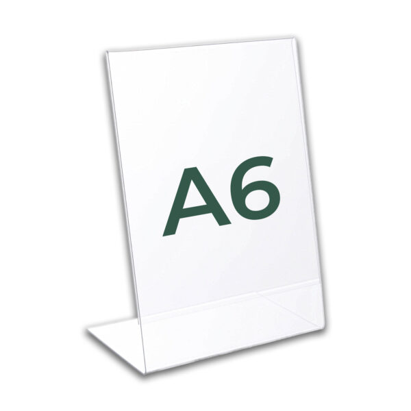 Display Metacrilato A6 Vacío