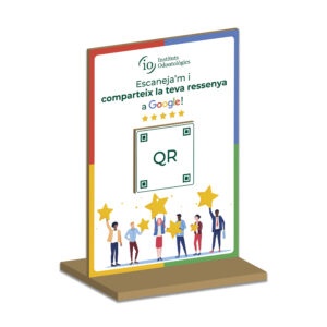 Display Reseñas Cartón