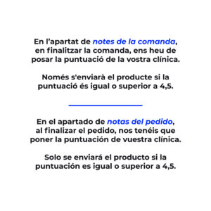 Puntuacion Google ESP